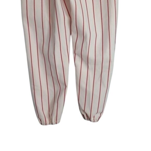 Reebok Size Youth Large Baseball Pants Red Stripe Pattern 100% Polyester NEW - Picture 9 of 12
